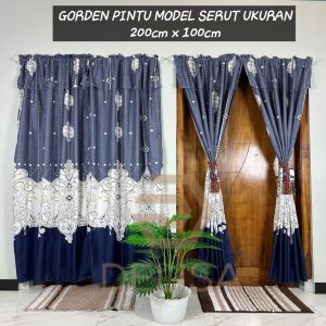 gorden jendela atau pintu kamar aestethic model terbaru dan motif terlengkap ukuran panjang 2 meter lebar 1 meter