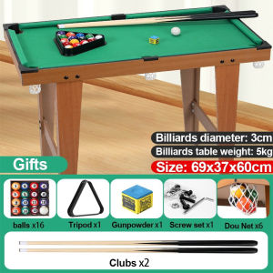 Large Mini Billiard Table For Kids Wooden Tabletop Pool Table Set Billiards Table Set