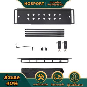 【HOSPORT Camping Mall】แร็คจัดเก็บแคมป์พกพายืนเครื่องมือกลางแจ้งที่ถอดออกได้ด้วยตะขอโคมไฟสำหรับการปีนเขาตกปลาปิคนิคบาร์บีคิว