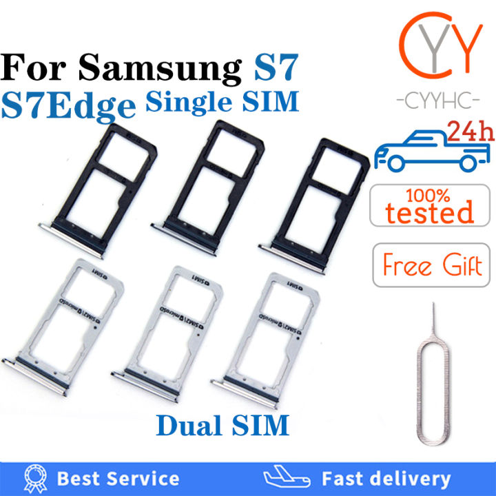 Sim Tray Card Holder For Samsung Galaxy S7 G930 / S7 Edge G935 S7Edge