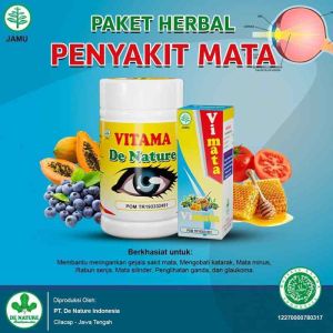 OBAT MATA MINES KATARAK RABUN SAKIT MATA VITAMA DE NATURE HERBAL