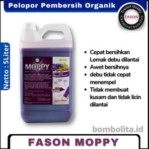 Sabun Pel Lantai Fason Moppy 5 Liter Ampuh Membersihkan Minyak Dan Tidak Licin
