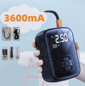wireless Extra large mobile battery Car Tire Inflator Portable Digital Wireless Electric Pump Air