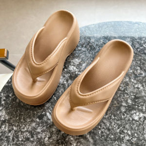 Dejavu Sandal Wedges Wanita Anti Licin Fashionable Kekinian Sandal Jepit eva mewah HVC958