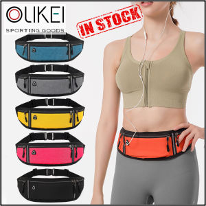 OLIKEI Outdoor Sports Waist Bags Waterproof Jogging Waist Packs Running Belt Invisible Waist Pouch Phone Belt Bag for Men and Women