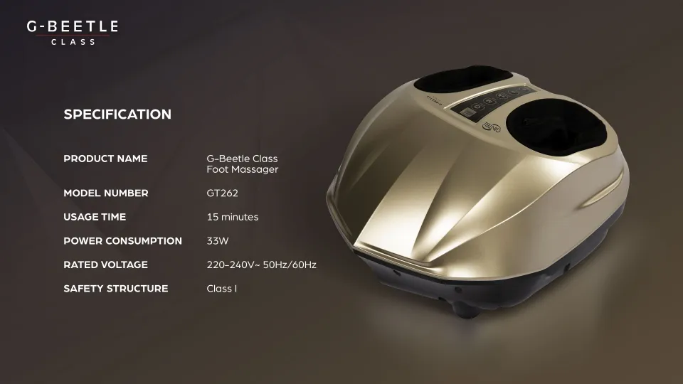 NEW ARRIVAL] GINTELL G-Beetle Class Foot Massager Lazada Singapore