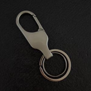 Móc Khóa Kim Loại Đẹp Sang Trọng Bọc Da Thiết Kế Nhỏ Gọn Móc Khóa Hồ Lô Đa Dạng Mẫu Tiện LợiKích thước(8*3)cm