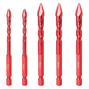 2/3/4/5Pcs Tile Bits Eccentric Drill Super High Hardness Porcelain Ceramic Punching Rock Glass Opener