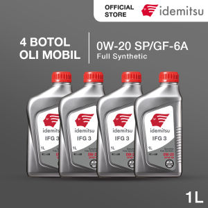 PAKET OLI IDEMITSU IFG3 0W-20 SP/GF-6A (1L) 4 BOTOL