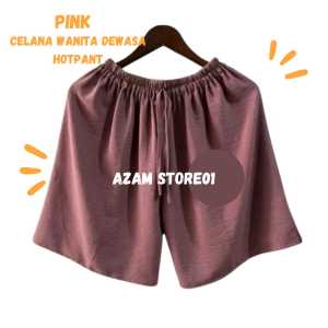 CELANA PENDEK WANITA DEWASA BAHAN CRINGKEL // CELANA HOTPANTS JUMBO TALI SERUT // CELANA 3/4 PALING DIMINATI & MURAH