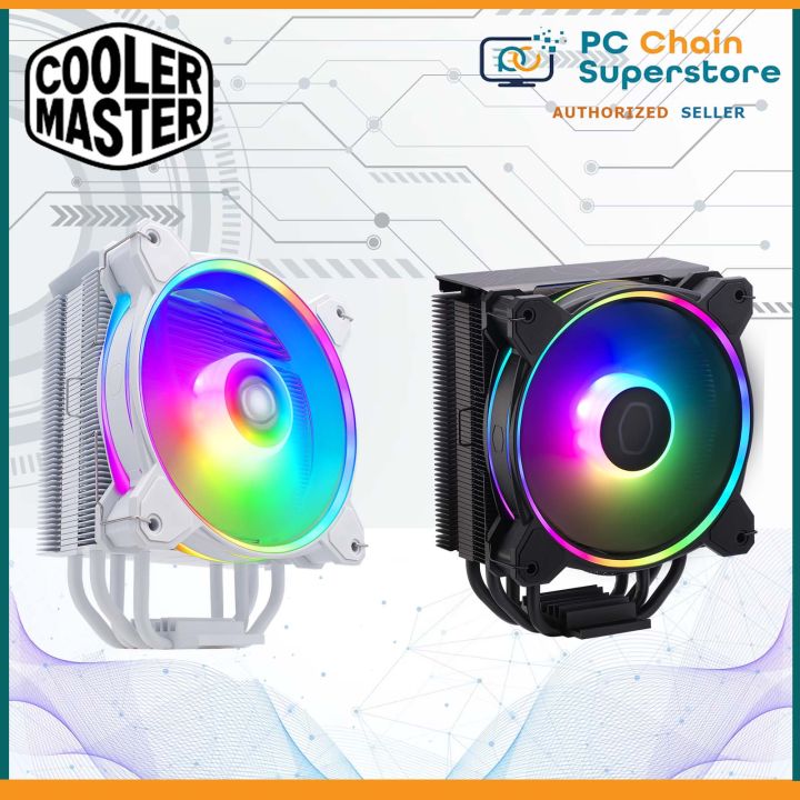 Cooler Master Hyper 212 Halo ARGB CPU Air Cooler Black / White | Lazada PH