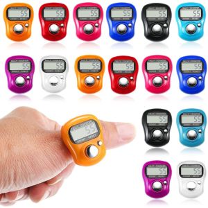 Penghitung Tasbih Digital Multicolor dengan LED Alarm dan Fingerprint Counter