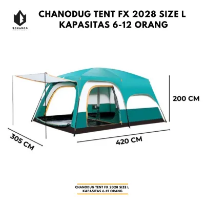 Tenda family chanodug ragha 6 - 12 person - tenda tunnel - tenda kemping keluarga - tenda keluarga - tenda family - tenda camp family
