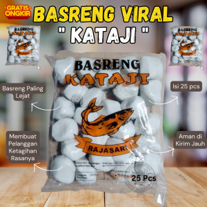 Basreng Kataji Mentah isi 25 Butir - Bakso Goreng Kataji Paling Lejat