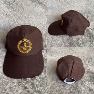 Set Topi Sekolah Anak Motif Logo PRAMUKA Tut Wuri - Bahan Berbintik Warna Ceria Usia Pra-Sekolah hingga Junior