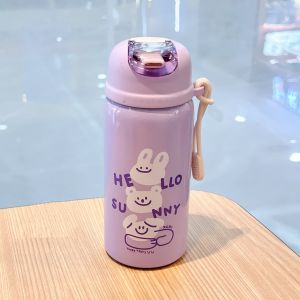 กระบอกน้ำ กระติกน้ำ กระบอกน้ำเก็บอุณหภูมิ กระบอกน้ำเก็บความเย็นและร้อน สุดน่ารัก ขนาด 420 ml