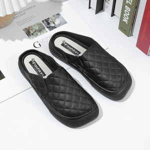 xishop มาใหม่รองเท้าแตะเปิดส้น วัสดุยางยืดหยุ่นสวมใส่สบาย✨มินิมอลสุดๆ รองเท้าแบบสวมผญสีพื้นมีให้เลือก 3 สี รองเท้าผญเปิดส้นสวมใส่ง่าย+แต่งตัวง่ายดูไม่หวือหวาเหมาะกับทุกลุค😎