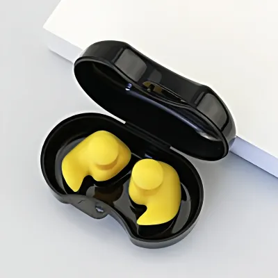 Waterproof Earplugs for Swimming Reusable Silicone Ear Plugs Adult Kids Ear Protection for Surfing Snorkeling Diving Swimming