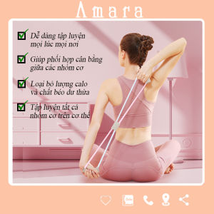 Dây Kéo Đàn Hồi Tập Thể Lực Dây Chịu Lực Hỗ Trợ Luyện Tập Yoga Tiện Dụng