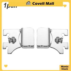 2pcs A-pillar Bracket Bar Holders for Slotted Post Wall Mounted Bracket for 15x30mm Horizontal Bars