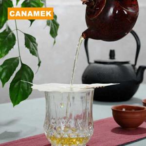 【CANAMEK】 Leaves shape bodhi leakage kung fu tea infusers leaf tea filter accessories