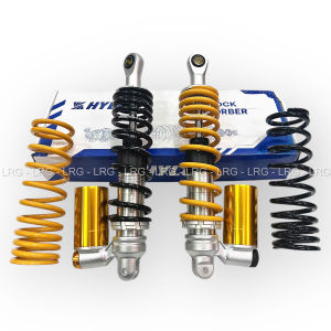 Phuộc Giảm Xóc Sau Hylos Vario Bình Dầu Dưới Mẫu OL Tặng Kèm Loxo Phụ Màu Đen 330mm Hiệu Hylos Lắp Đặt Như Zin