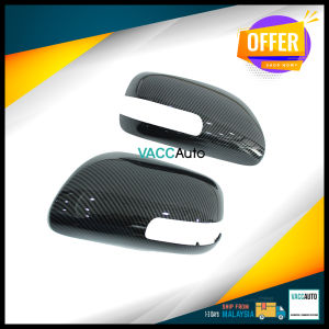 Toyota Altis ZZE142 Side Mirror Carbon Chrome Cover Rearview Mirror Wing Cover Car Accessories VACC Auto