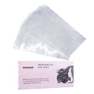 Silver Hair Foils for BleachingHighlightingColorLightening Aluminum Foil SheetsSalon Hair Foils for Hair Stylist