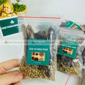 5 Gói gia vị nấu phở bò gà (Tặng túi lọc công thức gia truyền chuẩn vị - Chợ thảo Dược Việt