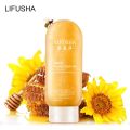 LIFUSHA GOLD HONEY MOISTURIZING HAND WAX WHITENING & SMOOTHING PEELING WAX 220g. 