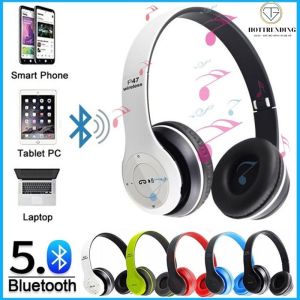 Tai Nghe Bluetooth OEM P47 Chụp Tai Không Dây Có Mic Pin Mạnh Hỗ Trợ Sạc Nhanh