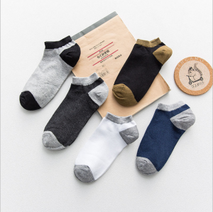 5 pairs men socks boat socks tide socks low-top socks sweat-absorbing socks boy girl socks