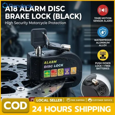 Motorcycle Alarm Lock Motorbike Anti-theft Lock Wheel Disc Brake Security Safety Siren Lock
