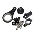 2025 Suitable for Kawasaki Ninja600 ZX636 ZX6R 05-06 Year   Modified Titanium Size Bracket Damper Buffer. 