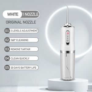TresGadget Water Flosser Dental Floss Teeth Oral Irrigator Portable Irrigator Pembersih Gigi 沖牙器
