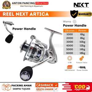 Reel Pancing Next Artica Power Handle 1000200030006000 Max Drag 18 Kg Type Spinning Spool Besi Murah Dan Kuat Promo COD - Anton Pancing