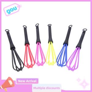 gou 1X MINI Salon hair TOOL Tint Color Dye whisk บอลลูนแส้ผสมแบบสุ่ม
