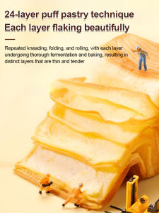 Hokkaido Raw Milk Puff Pastry Toast Breakfast Toast Buttermilk Bread