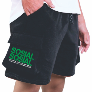 Celana alpin full emblem sosial sosial