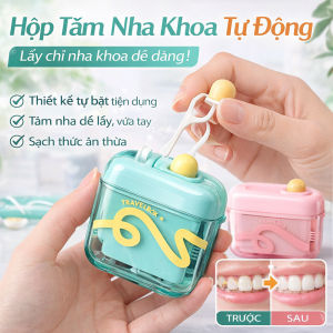 🔥Giá sốc🔥Chỉ nha khoa tự động bật lên/hộp chỉ nha khoa/Hộp đựng tăm xỉa răng / Hộp đựng tăm xỉa răng tự động / Hộp đựng tăm xỉa răng gia dụng cao cấp