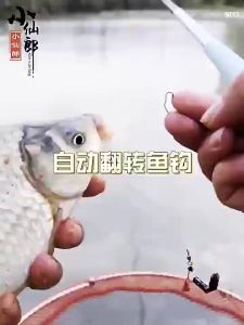 12 cái móc câu cá tự động lật mata kail pancing anti-running fish anti-drop line double barb với titanium manganese alloy magic handy