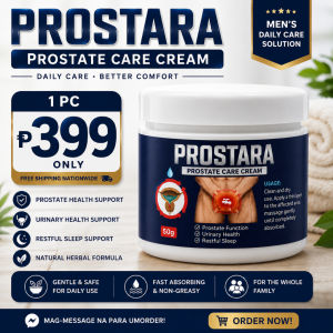 PROSTARA Prostate Care Cream 50g – Men’s Prostate & Urinary Daily Care Herbal Cream