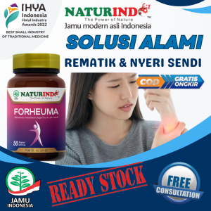 FORHEUMA HERBAL NYERI SENDI REMATIK JAMU SAKIT NYERI SENDI OTOT LUTUT REUMATIK NATURINDO
