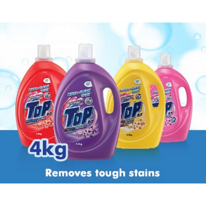 Top Liquid Detergent (3.6kg3.8kg) 4 Variants Lazada