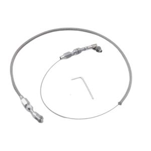 Easy Installation Stainless Throttle Cable Assembly Automotive Accessories Braided Accelerator Throttle Cable