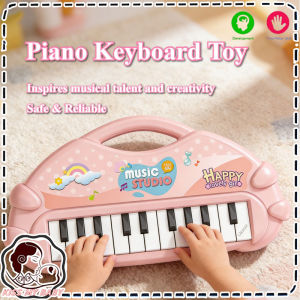 Baby‘s Mommy Portable Piano Keyboard Toy Mini Electronic Music Toy Tahan lama Early Learning Practice Gift Rumah tangga