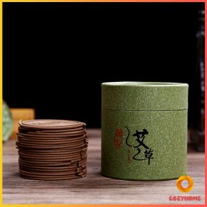 Cozy ธูปขด กลิ่นไม้จันทน์ ไม้กฤษณา กลิ่นหอมผ่อนคลาย ธูปรูปจาน sandalwood