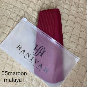 Hijab instan kerudung bergo jilbab sarung khimar geblus malaya L NA3