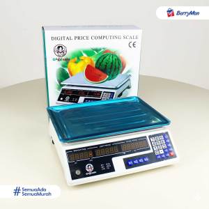 Timbangan Buah Digital 40 Kg Takaran Presisi & Akurat Digital Computing Scale Double Display