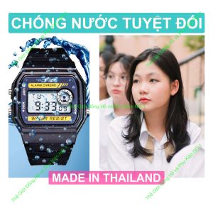 Đồng Hồ Điện tử CA.S|.O Học Đường 9 SX tại Thailand Pin Lâu 7 Năm Đầy Đủ Chức Năng Chuông To Đèn Sáng CH02